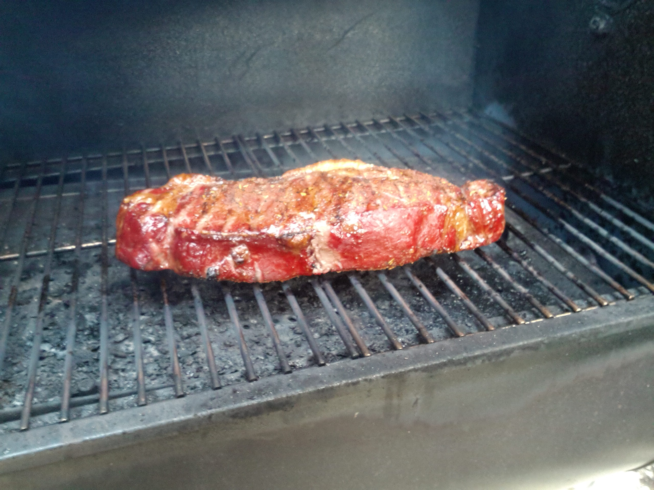 Searing the Steak